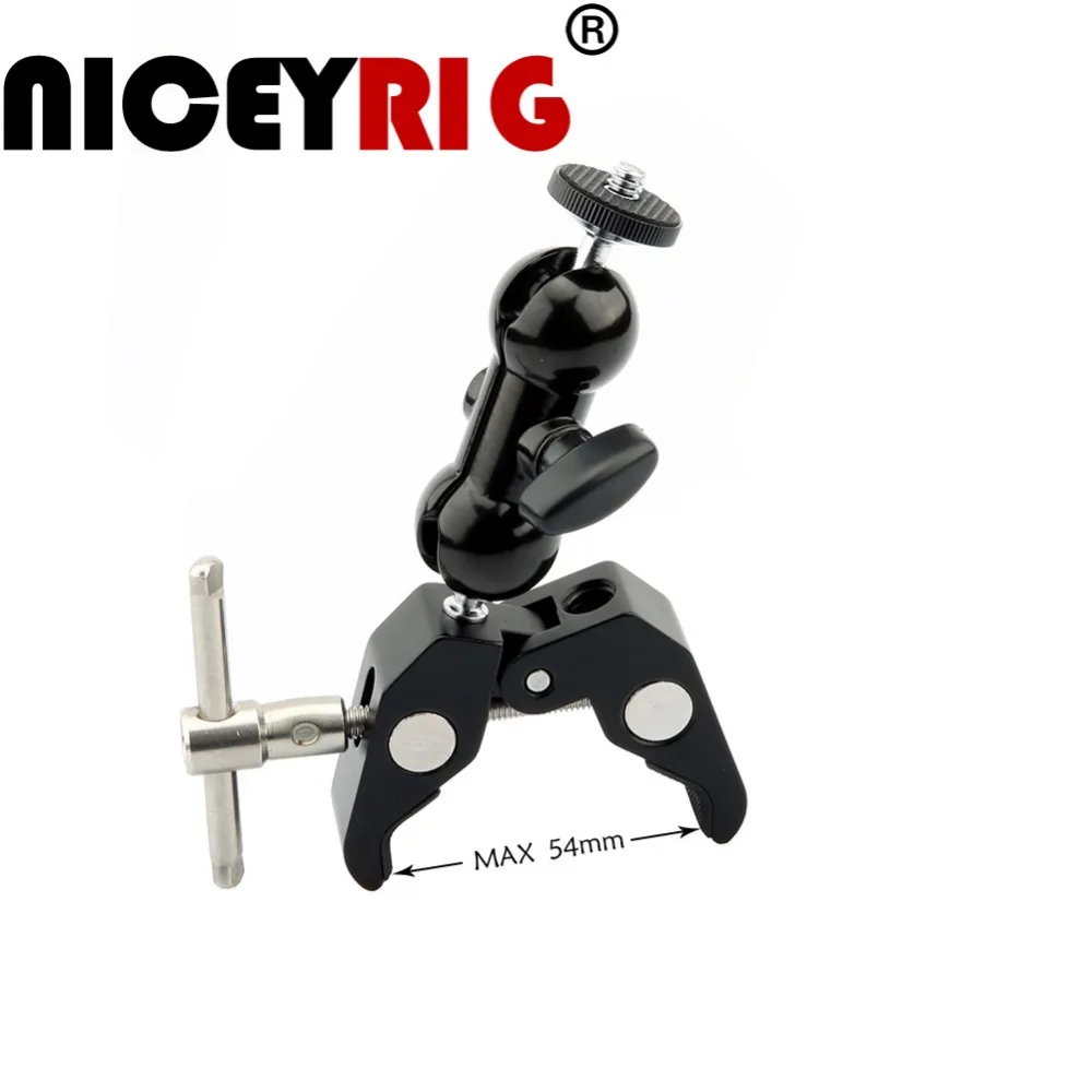 Волшебный зажим NICEYRIG для камеры dslr быстросъемный монитора видоискателя