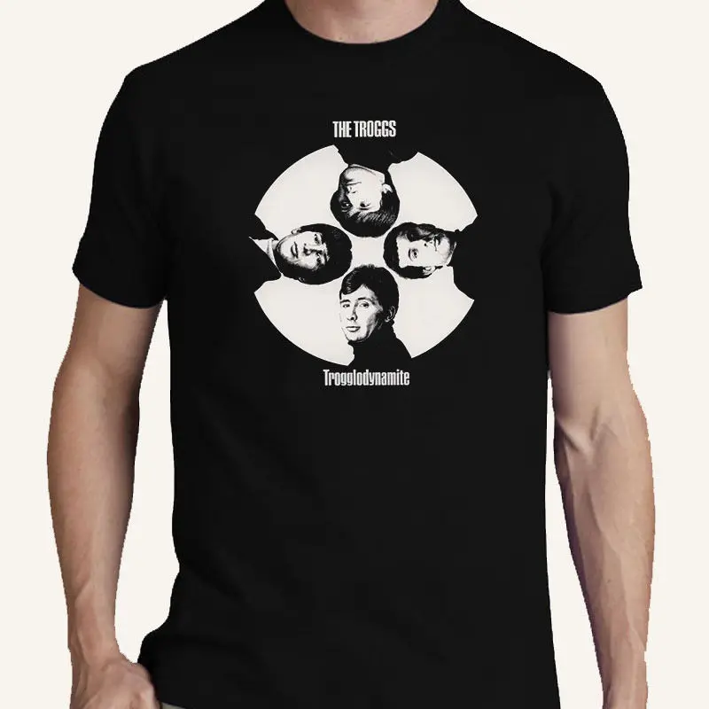 Футболка The Troggs S 3XL футболка с коротким рукавом принтом в виде группы гаража рок