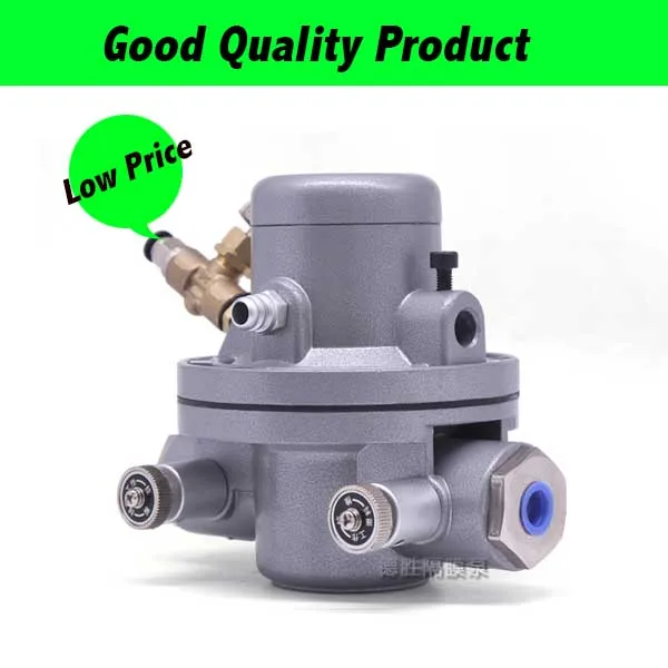 10 л/мин Односторонний/односторонний фотонасос Алюминиевый пневматический