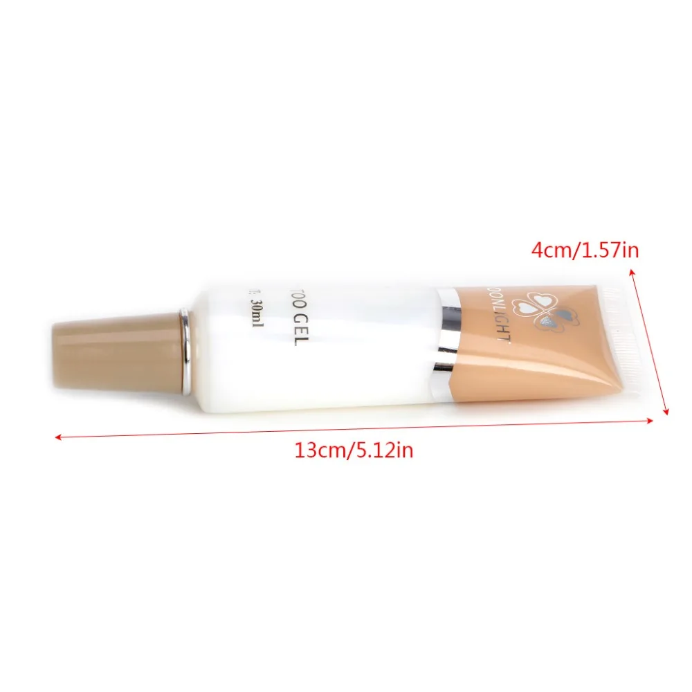 

NEW White color Glitter Glue Tattoo Gel for Temporary tattoo kit Body art kit Tattooing Supplies (30ml/bottle) #10B00057#