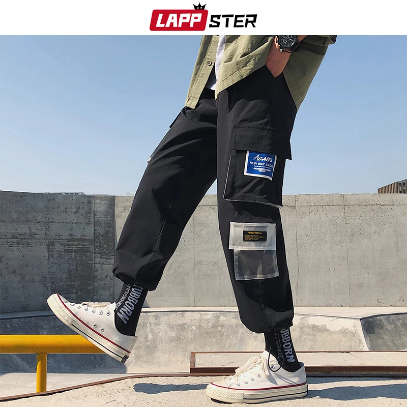 Мужские спортивные брюки LAPPSTER Японская уличная одежда тренировочные штаны для