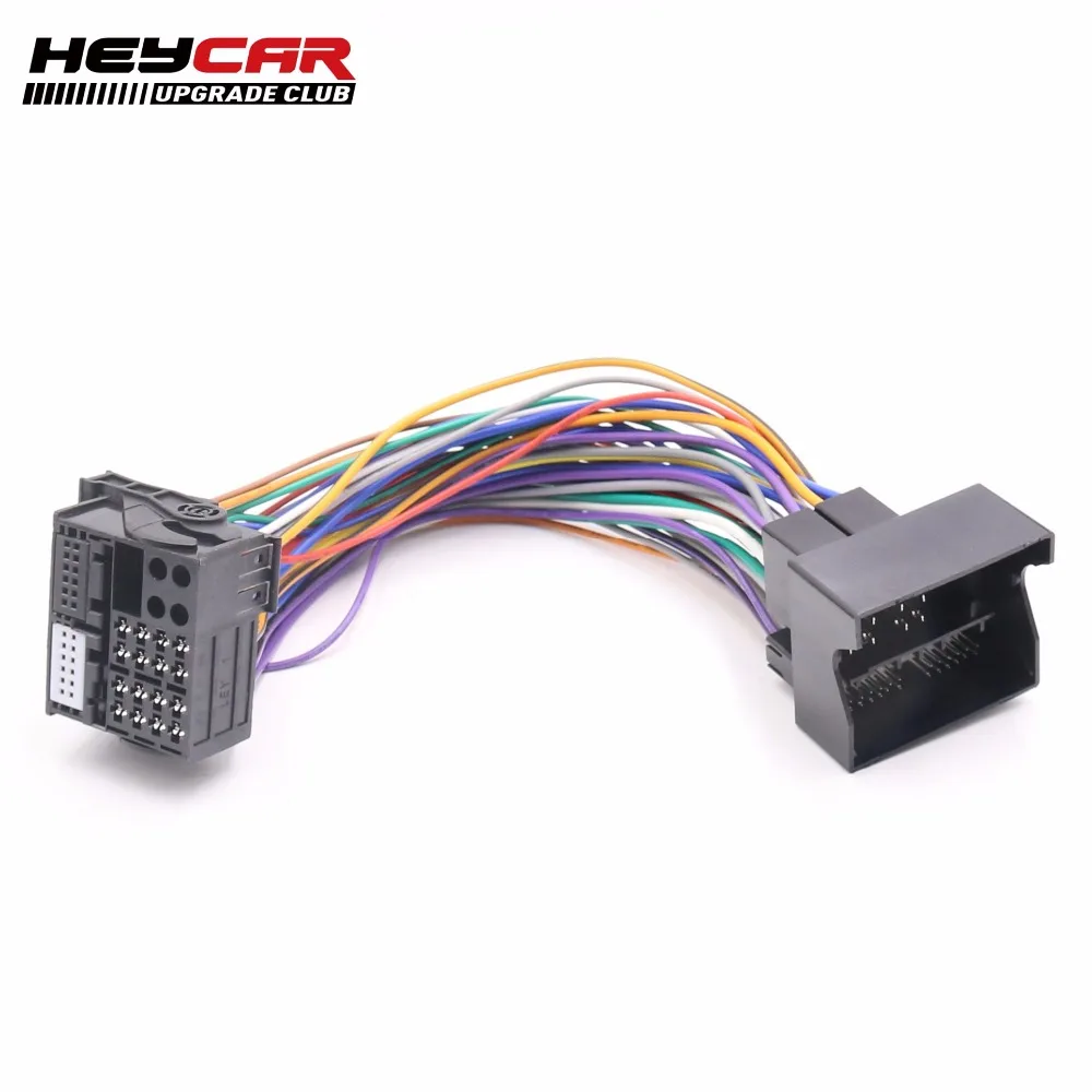Обновление Quadlock удлинитель 40 штыревой адаптер для VW Golf VI Jetta 5 6 MK5 MK6 Passat B6 B7 TIGUAN RCD330 RCD510 RNS510