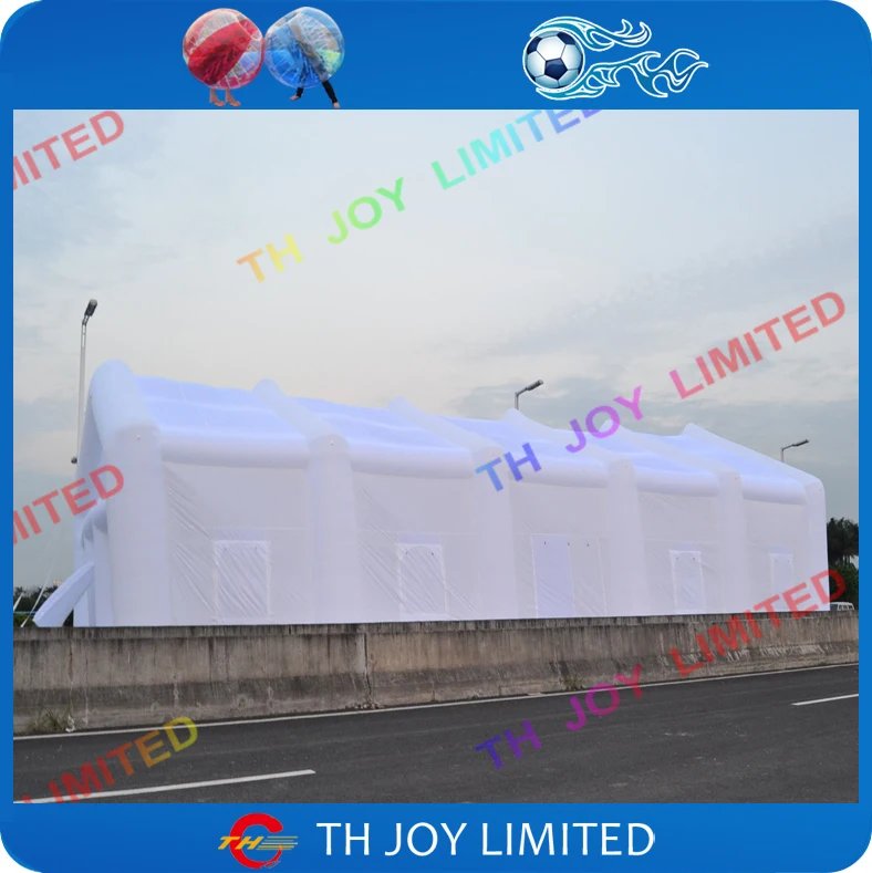 Палатка надувная белая 10x6/12x6/15x8 м | Игрушки и хобби