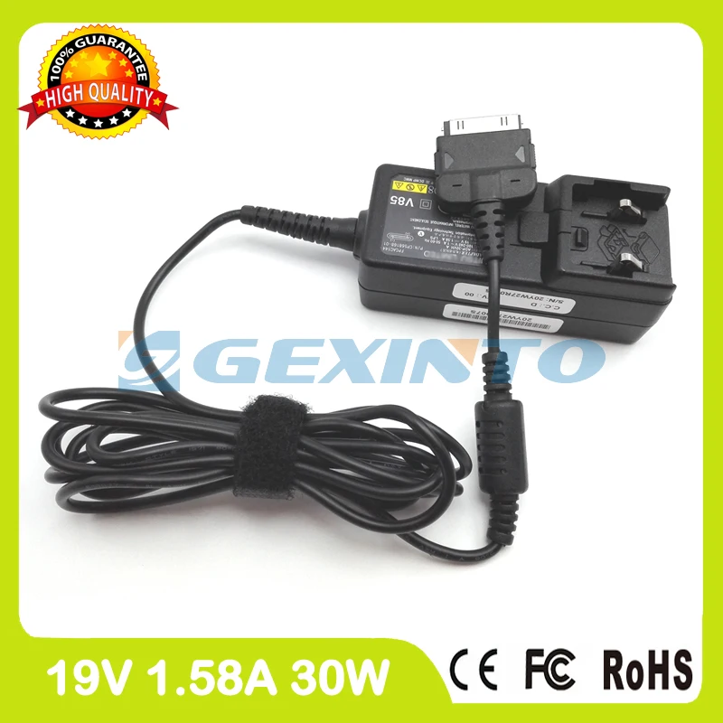 19 V 1.58A 30 W Ноутбук AC адаптер питания ADP-30VH A для Cintiq 13HD DTK-1300 DTK-1301 зарядное устройство для планшета, ПК без штепсельной вилки переменного тока