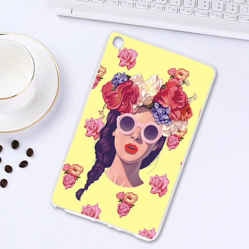 Z011 Чехол с рисунком для samsung Galaxy Tab A 8,0 P200 P205 SM-P200 SM-P205 с S Pen Чехол s Мягкая силиконовая задняя накладка из ТПУ чехол для планшета - Цвет: Z011