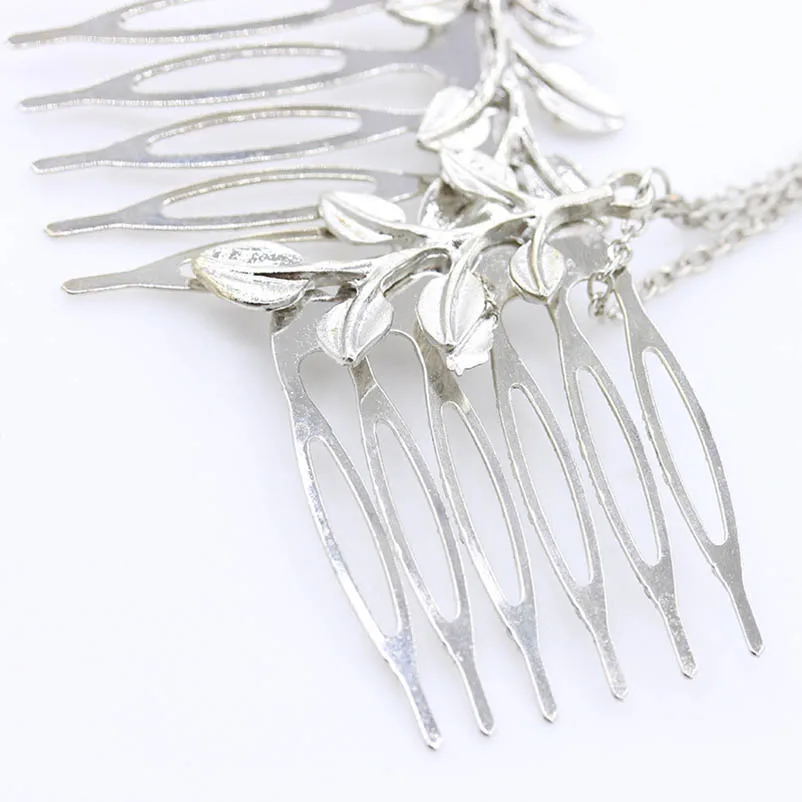 Женский аксессуар для волос в виде листьев |