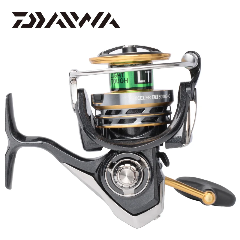 Рыболовная катушка DAIWA EXCELER LT для спиннинга 1000/2000/3000/4000/5000/6000 5 3: 1 carretilha de pesca макс.