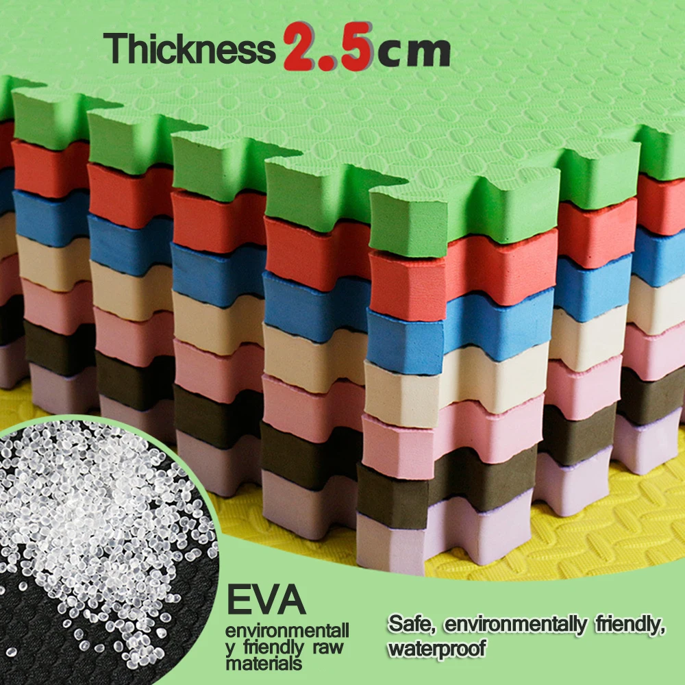 Коврик для ребенка в виде мозаики коврик ползания спорт утолщение EVA пена Детский