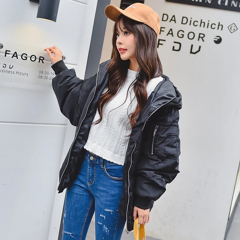 2017 хлопковая стеганая куртка Новинки для женщин зимние модные тонкие детские