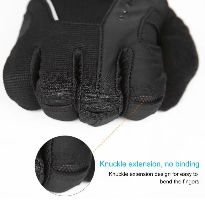 2018 Зимние Мужский Женские Ветрозащитный Перчатки Полный Палец Противоударный