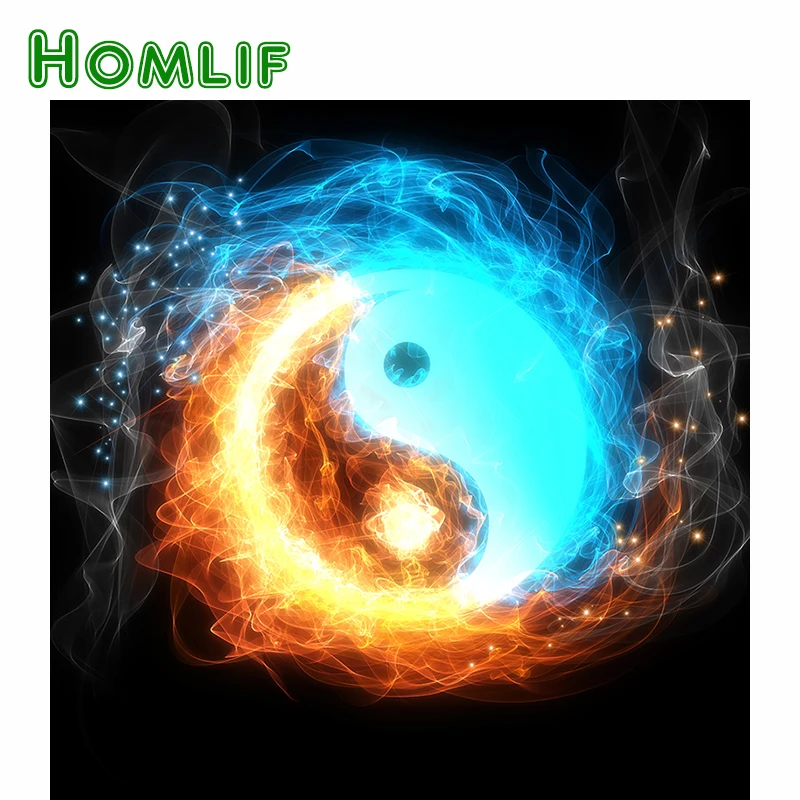 HOMLIF новый 5D Набор для вышивки крестом набор рукоделия стразы домашний декор
