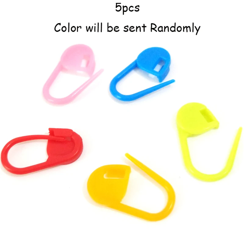 Разноцветный подтяжки для простыней правитель Вязание Иглы Набор крючком свитер