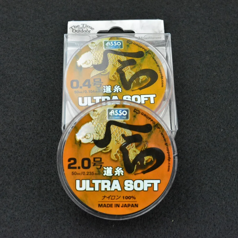 50 м Нейлон Лески Японский Рыбалка Лидер Углеродного Волокна Линия Рыболовные