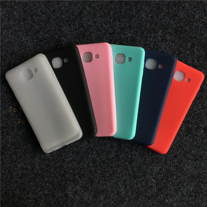 Плотный чехол для samsung J7 Max Мягкий матовый ТПУ противоударный грязеотталкивающий