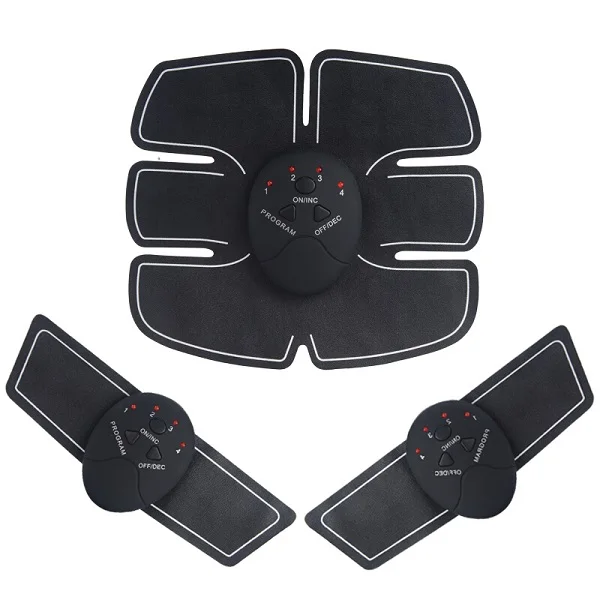 A1 EMS Muscle Trainer Replacement Gel Pads Abdominal Toning Belt Sticker Abs Training Massage Gear Pads Gel Patch Sheets - Цвет: A1