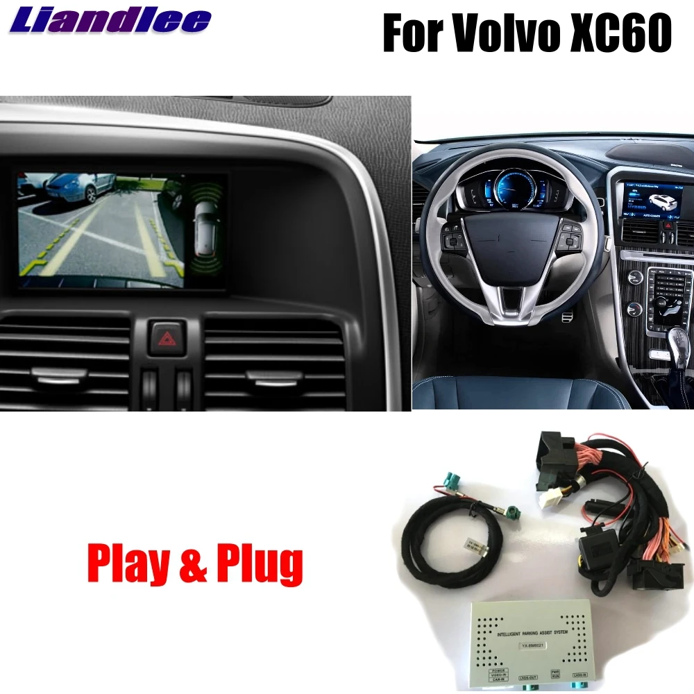 Комплект для парковочной камеры Liandlee с интерфейсом обратной Volvo XC60 обновление