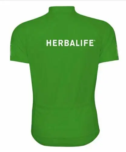 T2018 Новый Велоспорт Джерси Herbalife Зеленый Лучшее качество одежда для велоспорта