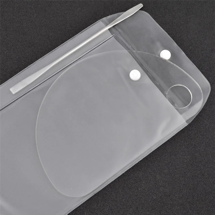 OutTop акриловый Макияж косметическая Палитра для смешивания теней век + лопаточка