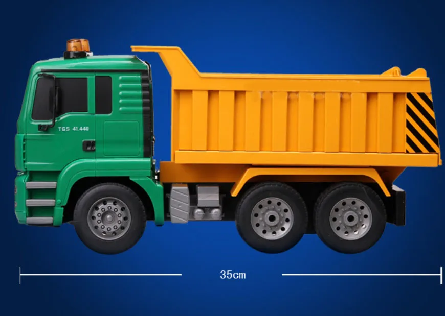 Больше 50 см Самосвал Высокая моделирования RC грузовик проект Поворотная Тележка