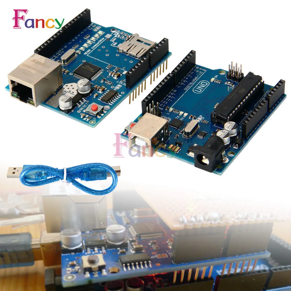 ATmega328P ATMEGA16U2 доска+ для WeMos D1 CH340 Wi-Fi макетная плата ESP8266 ESP-12 для Arduino UNO R3