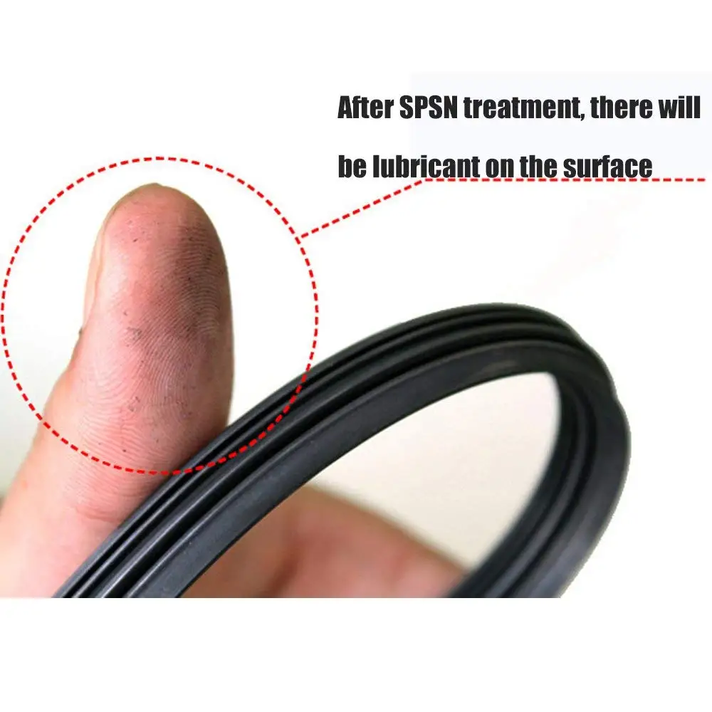 1 шт. лобовое стекло автомобиля бескаркасные стеклоочистители универсальная