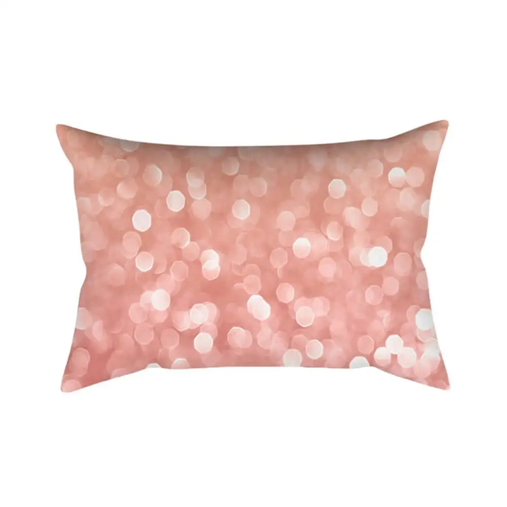 Наволочка из полиэстера с принтом None Rosed Gold Pink | Дом и сад