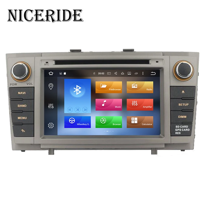 Автомагнитола с IPS экраном Android 8 0 DVD GPS навигацией мультимедийный плеер для Toyota