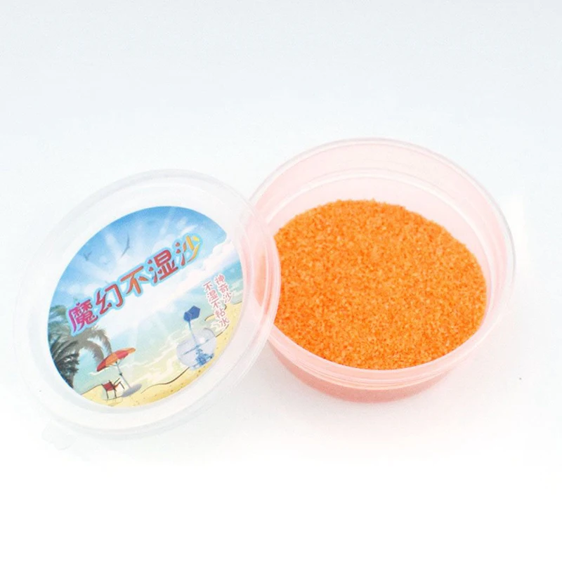 45G DIY Not Wet Magic Sand Non-Toxic Handmade Toys Children Education Toys Novelty Color Magic Space Sand Funny Boys Girls Toys