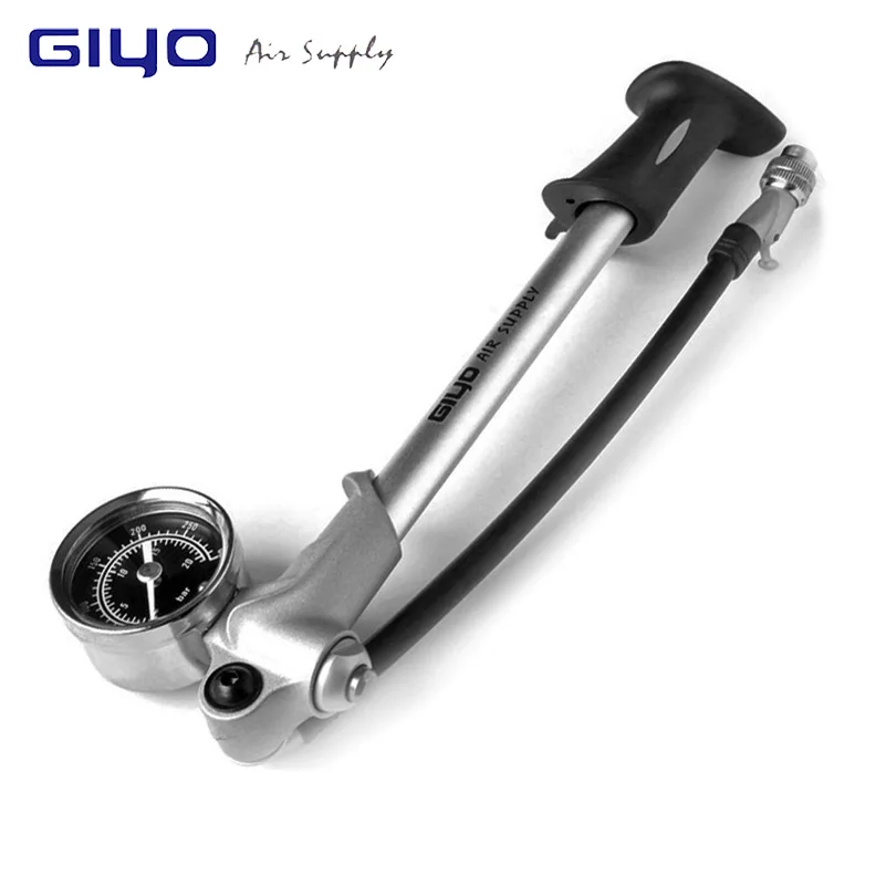 Насос велосипедный GIYO 300 PSI с манометром ручной|Велосипедные насосы| |