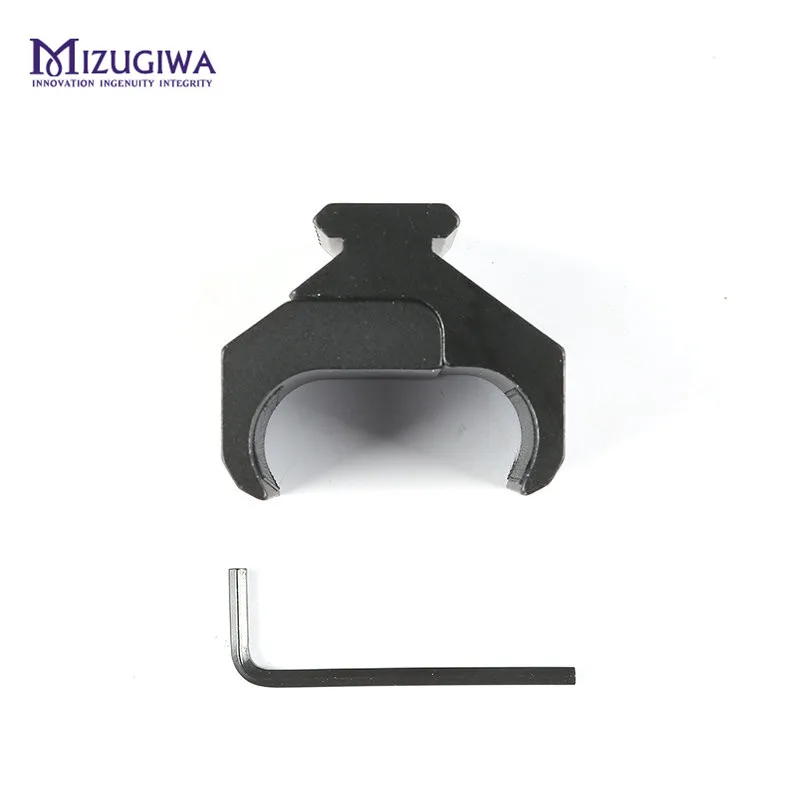 Tactical Hunting Swivel Converter 20mm Weaver Picatinny Adapter Rail Bipod Flashlight Mount Laser Sight for Double Tube Rifle | Спорт и