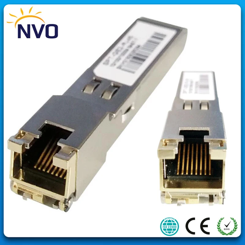 10 шт./лот гигабитный RJ45 SFP 1000Base T модуль 1 25 Гбит/с CAT5E медный GLC T/SFP GE гигабит
