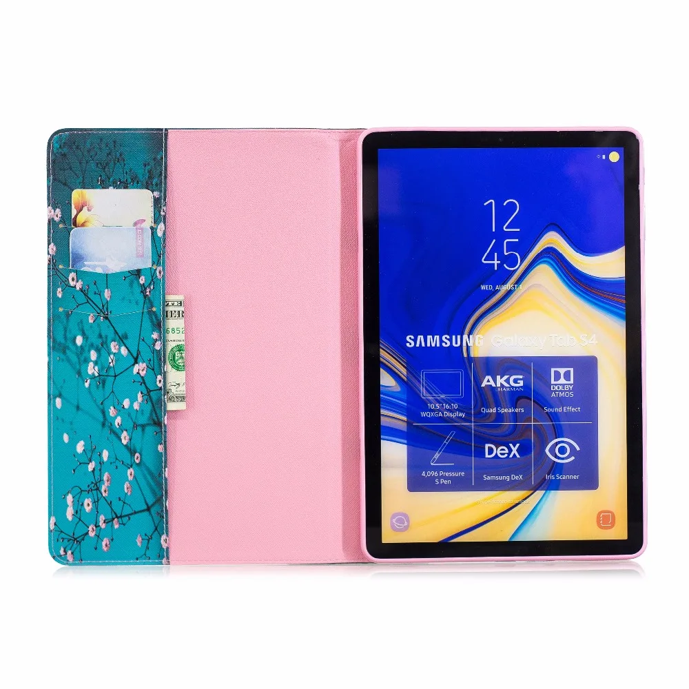 Застенчивый чехол с шелковым принтом медведя для samsung Galaxy Tab S4 10,5 T835 SM-T830 samsung Tab S4 T830 10,5 дюймов чехол для планшета+ подарки