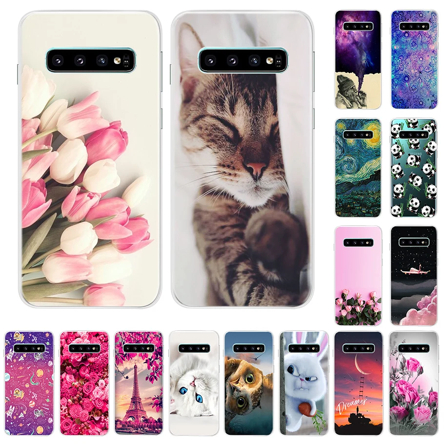 Чехол для Samsung S10 S 10 Plus чехол s10 s10e plus силиконовый защитный мягкий защита от износа