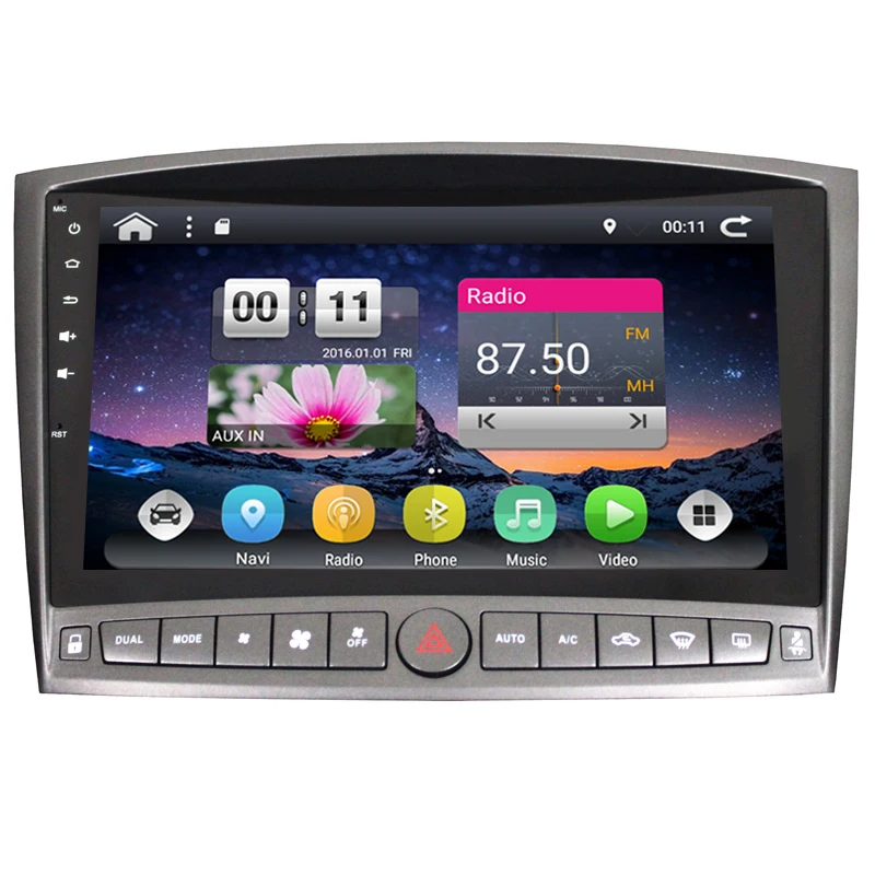 Android 6 0 четырехъядерный HD 1024*600 10 1 &quotбольшой экран автомобильный DVD GPS Радио стерео