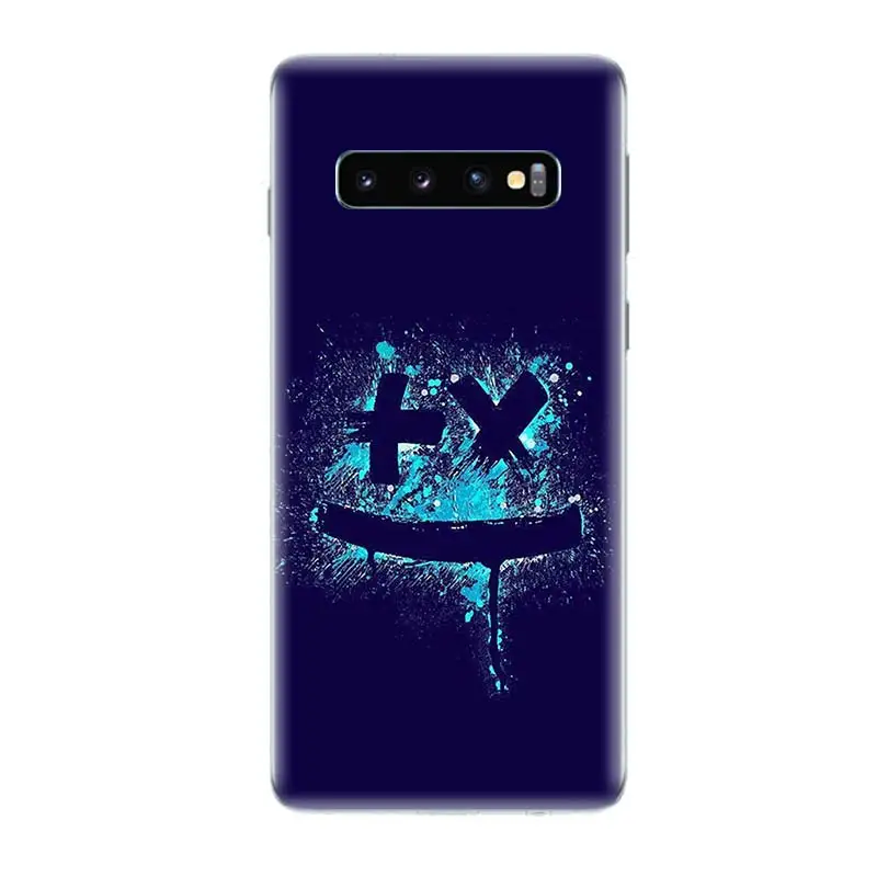 Marshmello Doctom DJ отдельно Silicome чехол для телефона samsung Galaxy S10 S6 S7 край S8 S9 плюс S10E Note 8 9