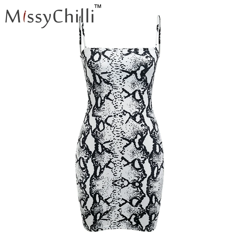 Женское трикотажное платье MissyChilli Бандажное с принтом на лето открытой