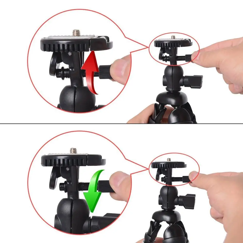 Гибкий сверхмощный мини штатив Octopus для iPhone Android Gopro Штатив путешествий DSLR