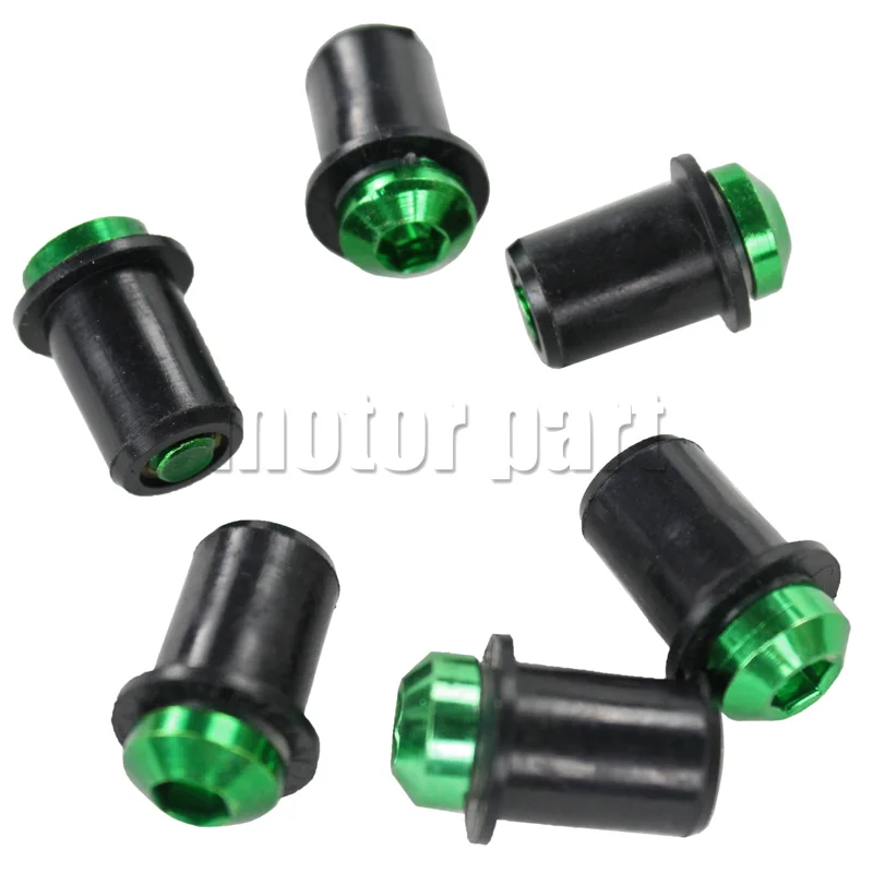 Универсальные крепежные гайки 10x5 мм для лобового стекла мотоцикла болты