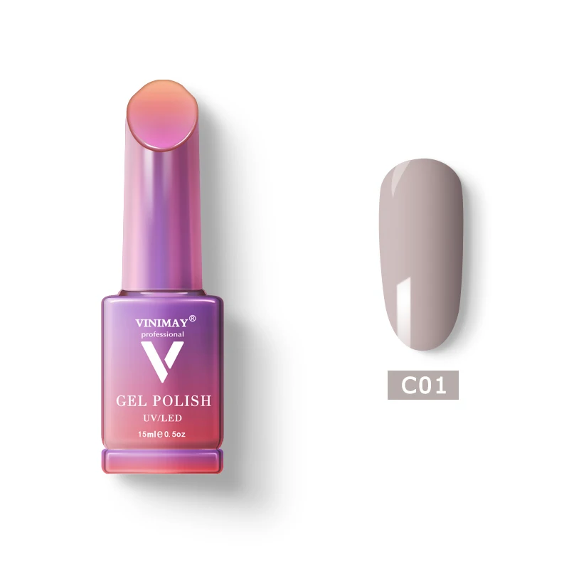 C01 VINIMAY Гель-лак для ногтей vernis полуперманентный УФ замачиваемый Гель-лак дизайн ногтей Гель-лак для маникюра ногтей Гель-лак - Цвет: C01