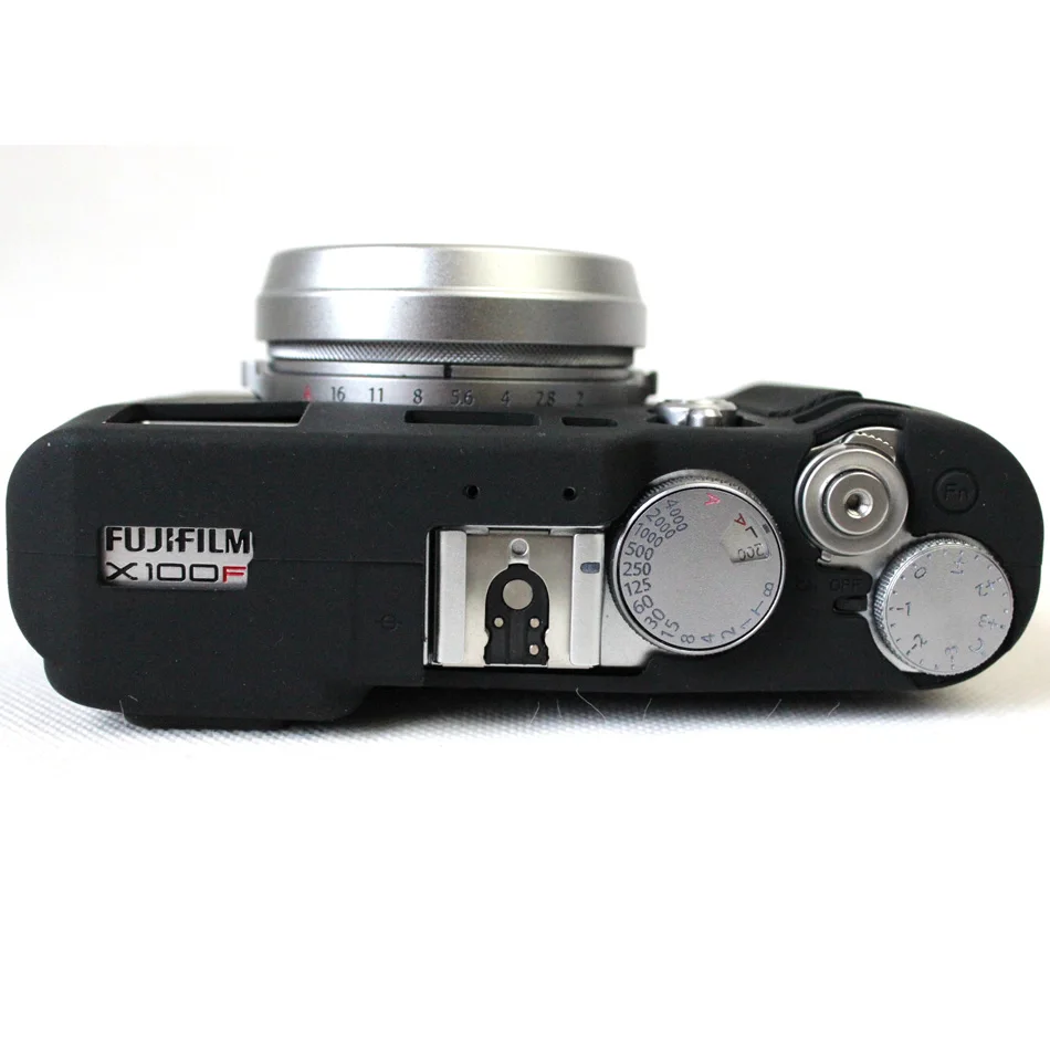 Мягкий силиконовый резиновый защитный корпус для камеры чехол Fujifilm X100F