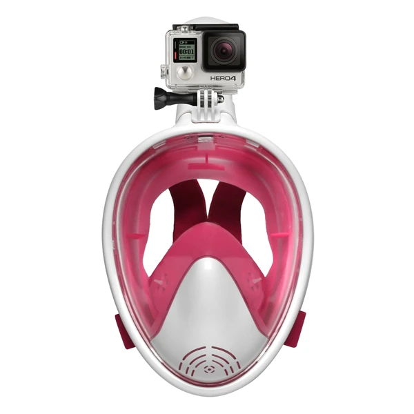 Foldable Diving Mask Зеркальная поверхность дышащая трубка маска подводная противотуманная маска для подводного плавания с анти-плавательная маска трубка - Цвет: Foldable Diving Mask