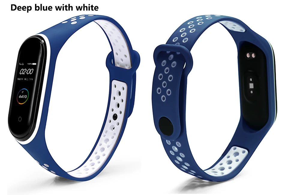 Спортивный ремешок BOORUI mi band 4, удобный ремешок pulseira mi band 4, аксессуары, силиконовый ремешок для xiaomi mi band 4