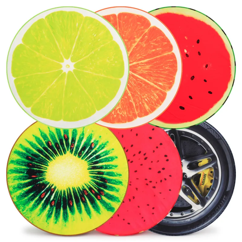 Коврик для домашних животных 3D фрукты летний практичный коврик собак и кошек