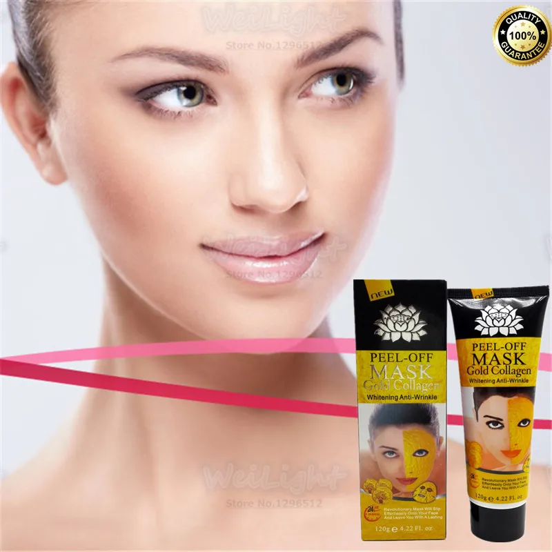 Антиаллергенная отбеливающая маска для лица Подтяжки Кожи Коллагеновая