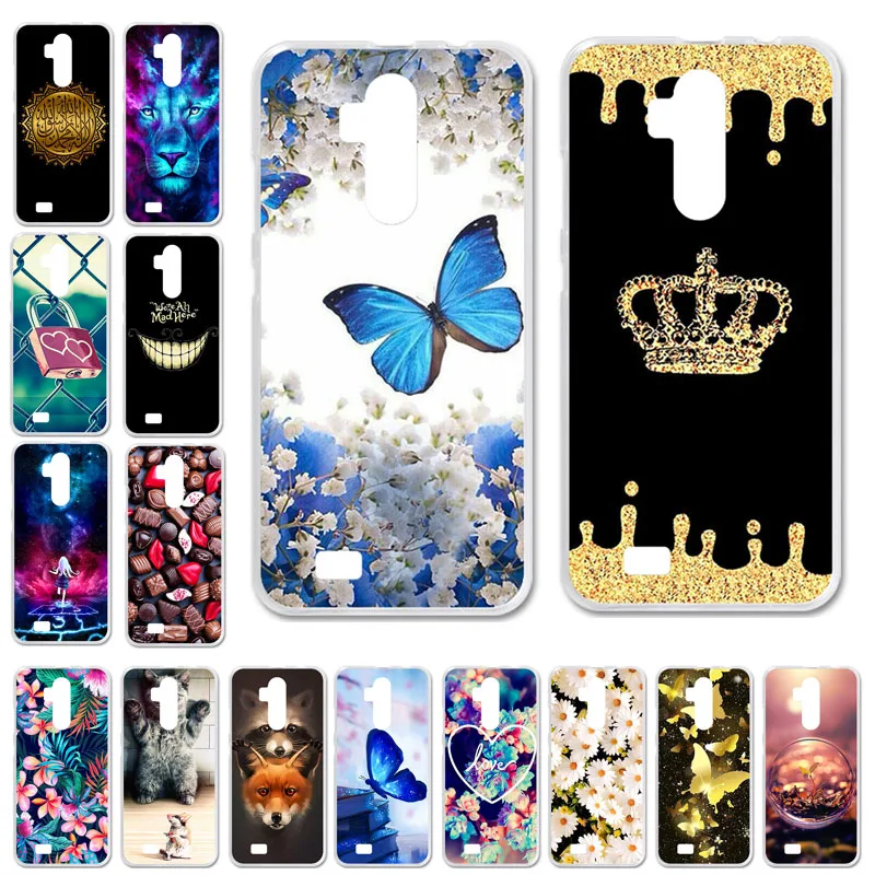 Мягкий чехол для OUKITEL C12 Pro s TPU силиконовый милый с рисунком кота бампер 6 18 дюймов