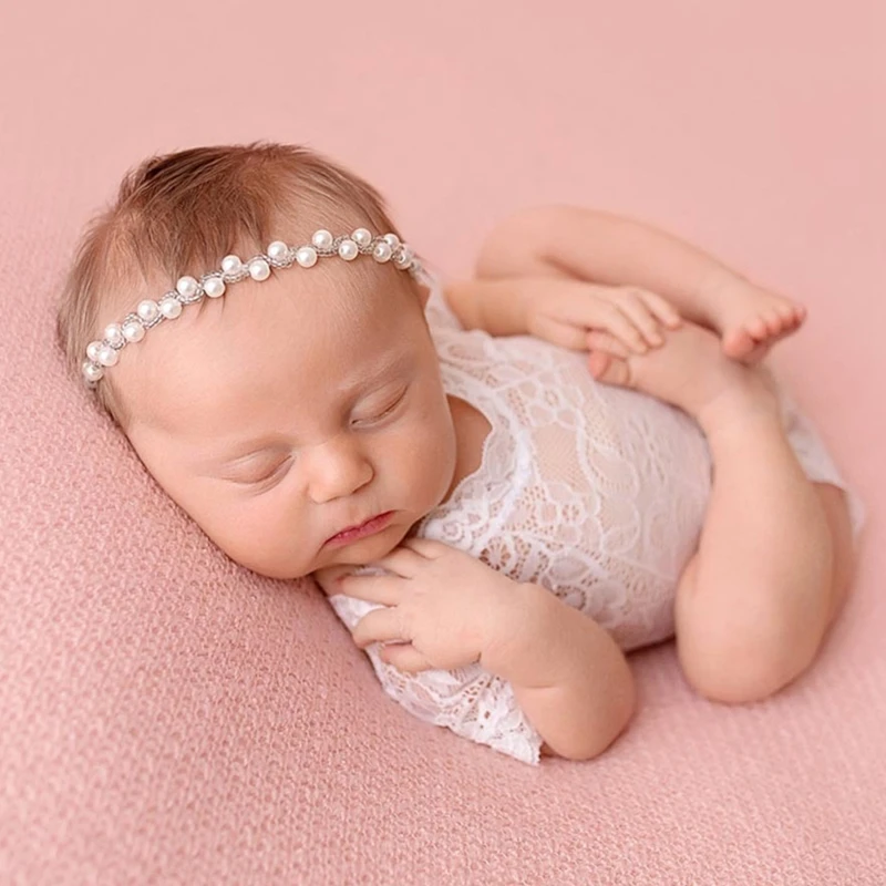 2018 новый мягкий милый детский комбинезон кружевной для новорожденных реквизит