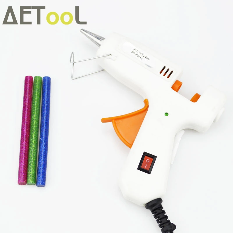 Профессиональный высокотемпературный нагреватель 20 Вт Электрический клеевой