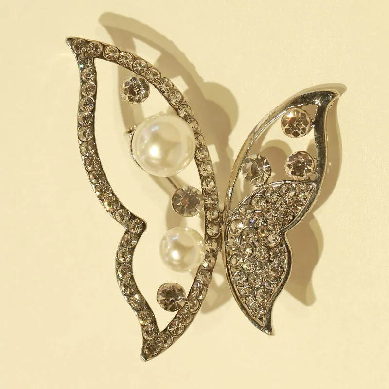 2018 новый натуральный Животные булавки брошь бабочка Colur Милые Броши для женщин