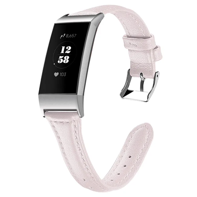 Новое поступление, ремешок из натуральной кожи, ремешок для Fitbit Charge 3, модные умные часы, сменный Браслет, кожаные аксессуары