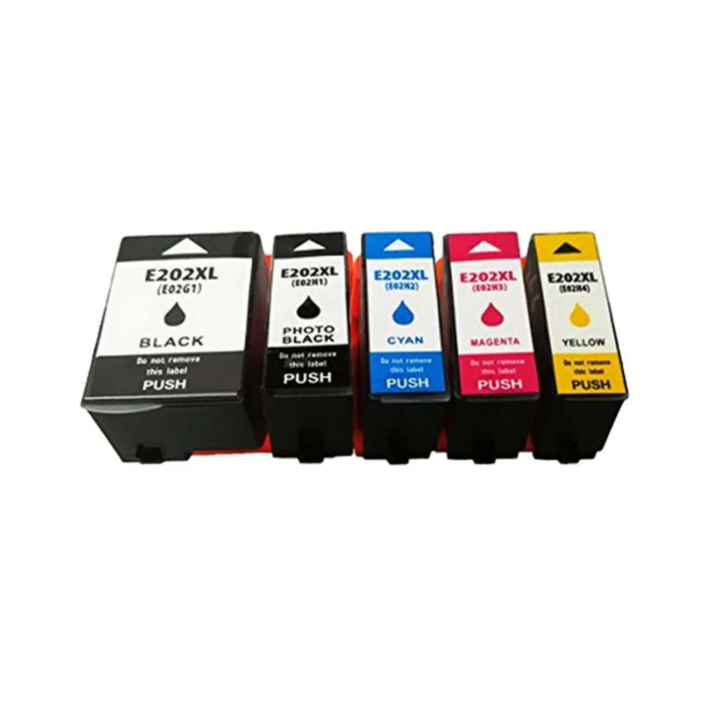 5 шт. картриджи для принтера Epson 202XL T202XL E202XL | Компьютеры и офис